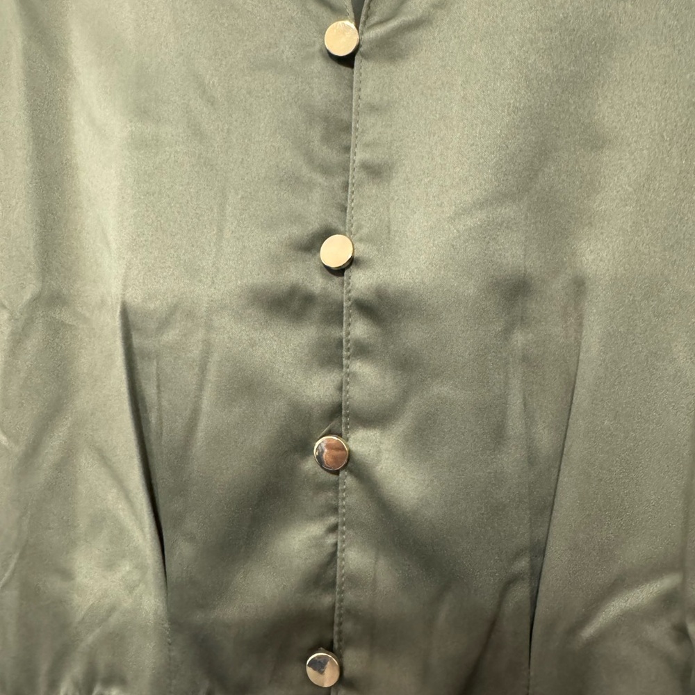 French Connection Sage Green Midi Dress - Picture 2 of 8